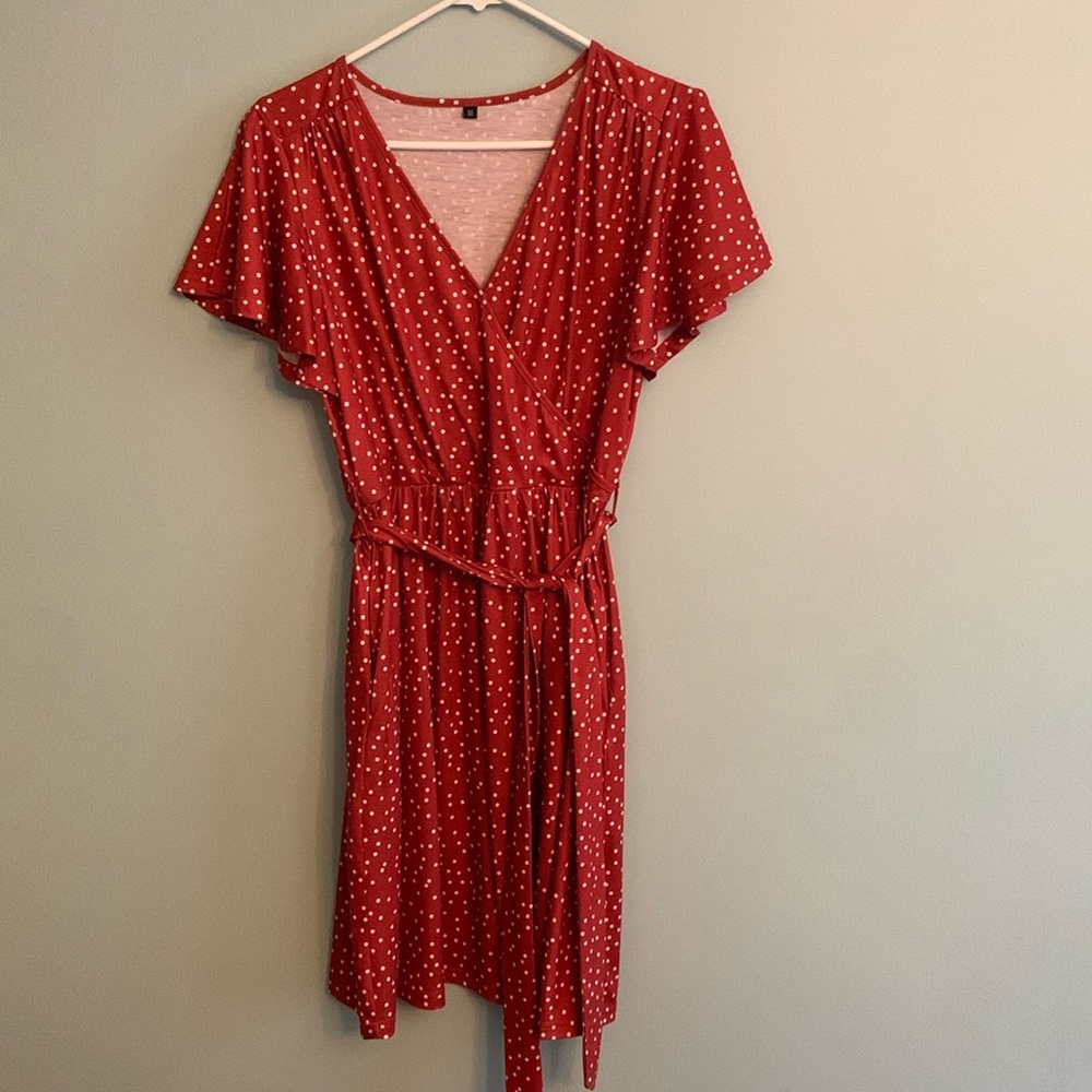 Womens, wrap dress size medium